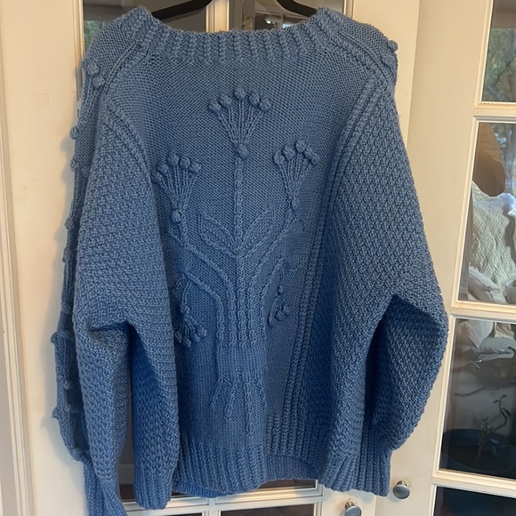RARE Vintage Mary Smith design 100% wool knit Irish sweater - Picture 5 of 5